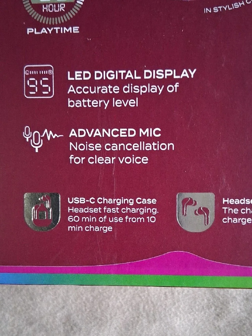 Acellories pink wireless